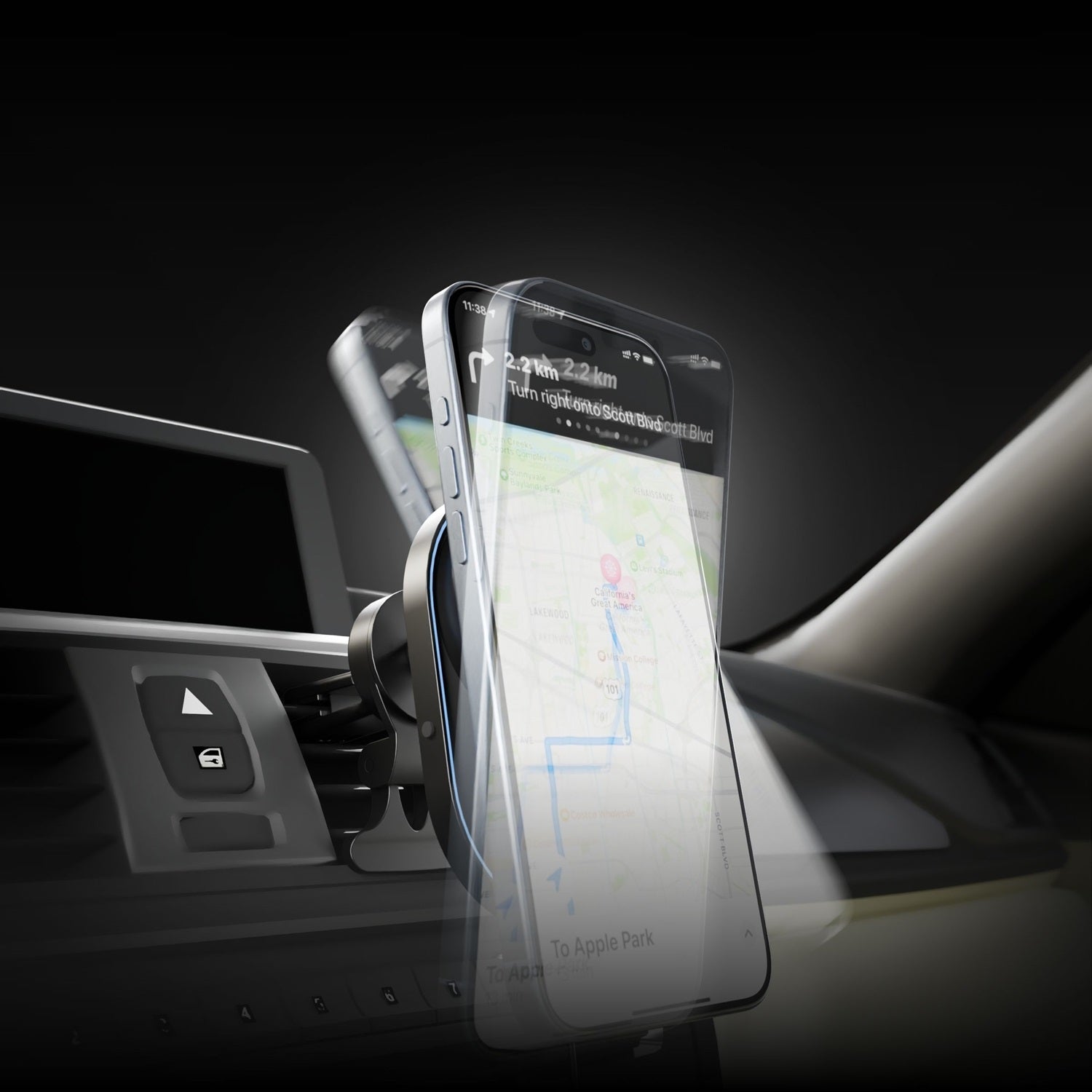 magsafe car mount iPhone