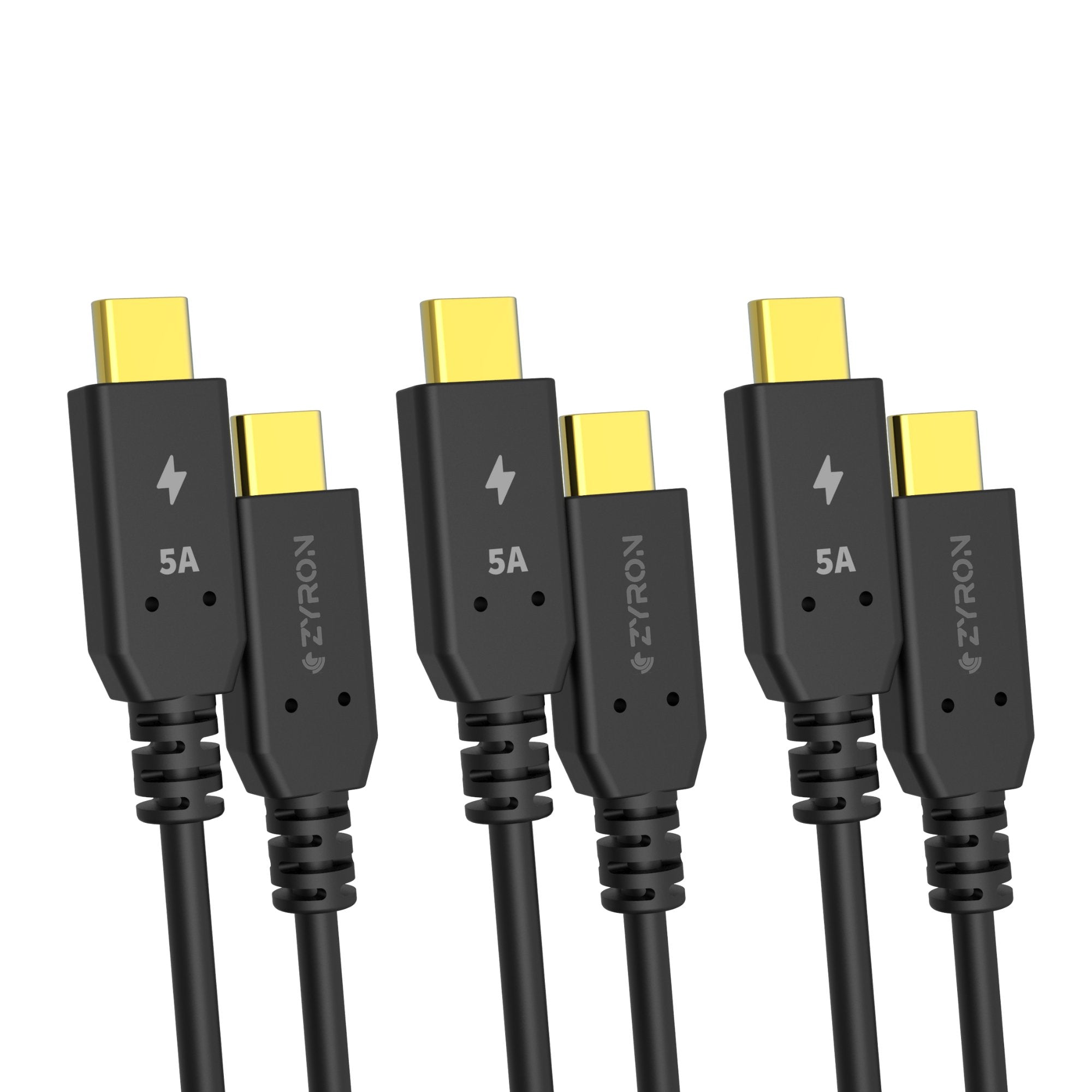 USB C to USB C Cable 1m Black