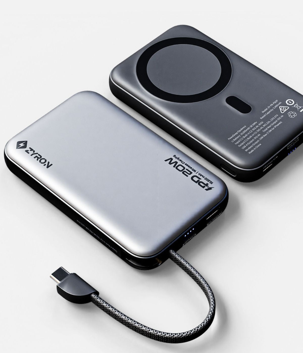 Zyron 10000mah magsafe power bank