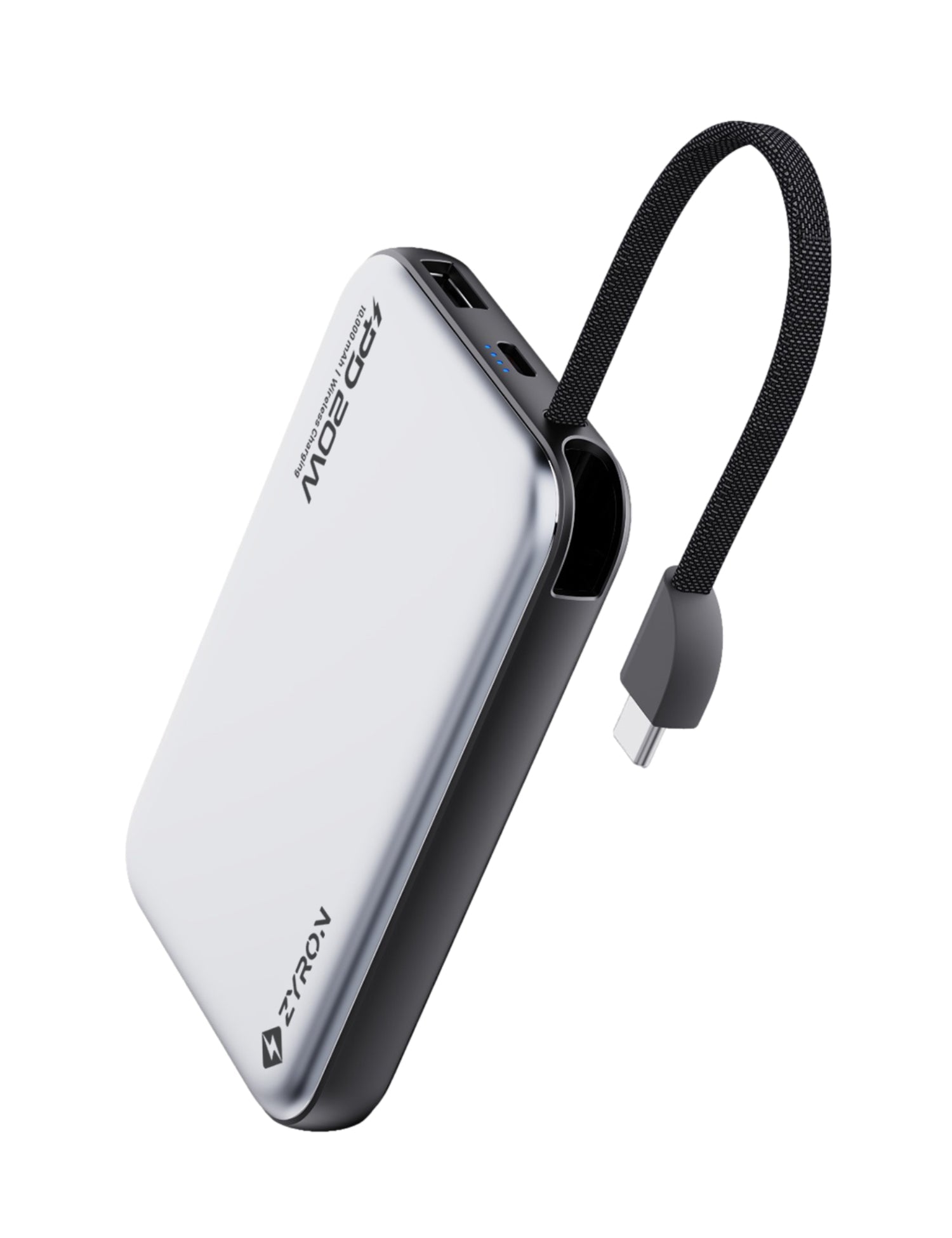 PowaSnap MagSafe Power Bank 10000mAh | Built-in USB-C cable