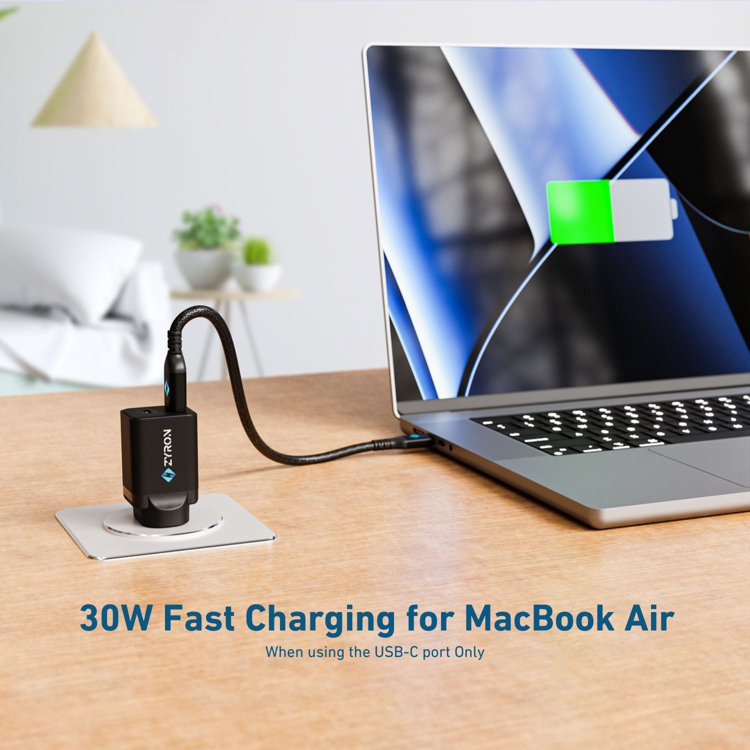 30W USB-C charger for Macbook air