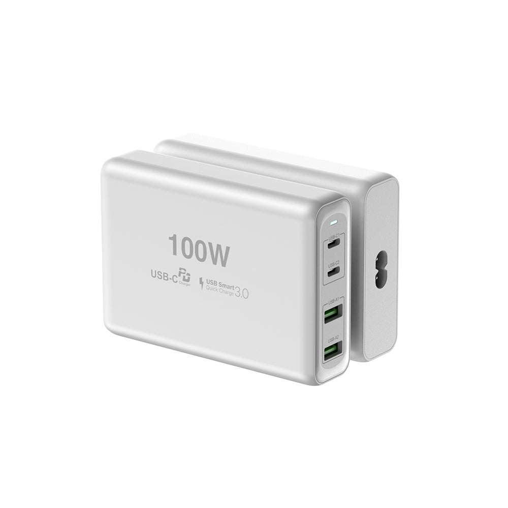 100W USB C charger 4 port desktop